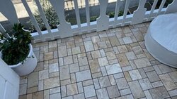 Naturstein-Klickfliesen