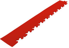 Afwerkrand hoek voor 5 mm BoSinco pvc kliktegels rood
