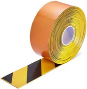 PermaStripe Smooth Vloermarkeringstape 100 mm geel-zwart
