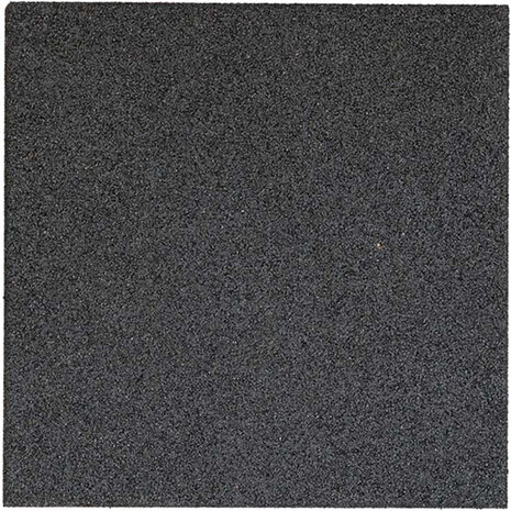 Gummifliese 500x500x25 mm BoSoft Schwarz