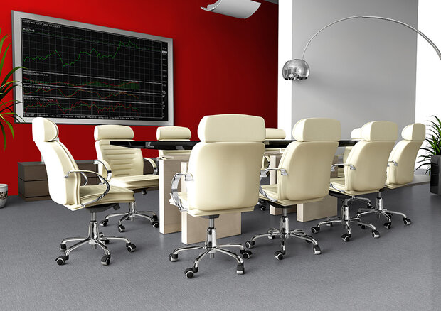 Geweven vinyl kliktegel Olmclick mid beige