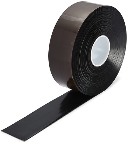 PermaLean vloermarkeringstape extra dun 100 mm zwart
