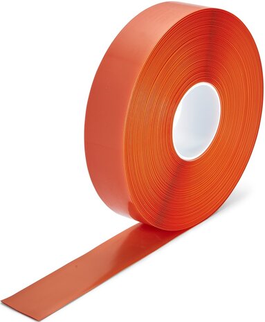 PermaLean vloermarkeringstape extra dun 50 mm oranje