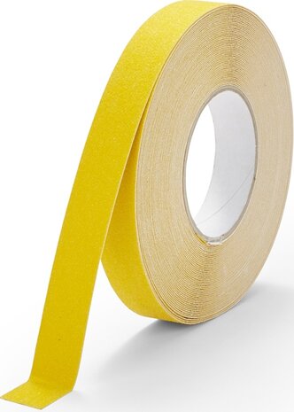 Antisliptape korrel fijn 25 mm geel