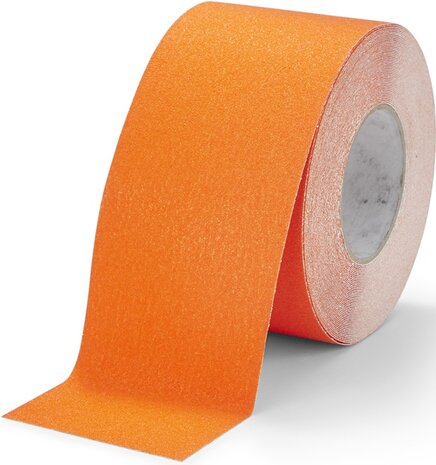 Antisliptape korrel fijn 100 mm oranje