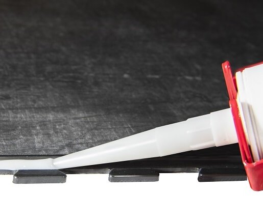 PVC Klickfliese Gastronomie Wasserdicht HACCP &ndash; BoClip 10 mm grau