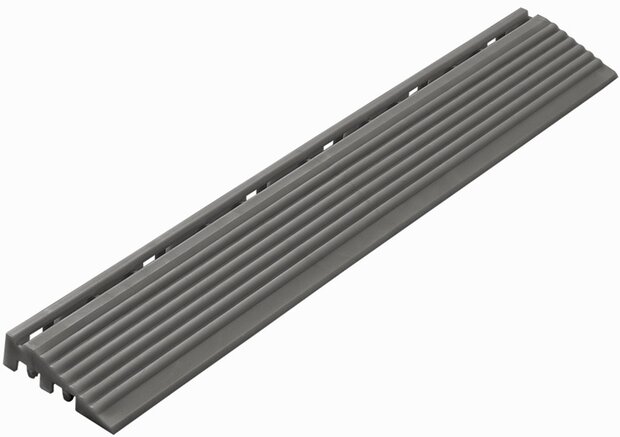 Afwerkrand voor 18 mm klikvloeren donkergrijs