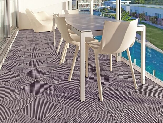 BoDeck Classic balkonvloeren 18 mm &ndash; open kliktegels | groen