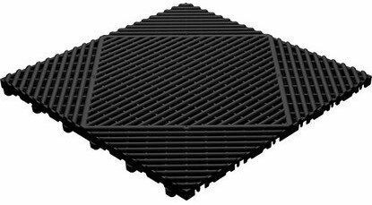 BoDeck Classic balkonvloeren 18 mm &ndash; open kliktegels | Zwart