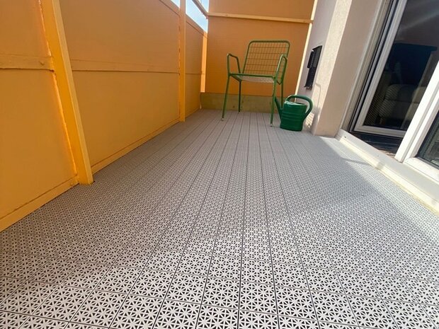 BoVersa  Balkonvloeren 12 mm&ndash; open kliktegels | groen