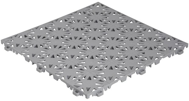 BoStara Balkonvloeren 12 mm&ndash; open kliktegels | grijs