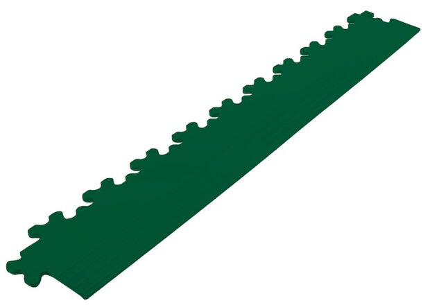 Afwerkrand recht voor 9 mm BoNueva pvc kliktegels groen