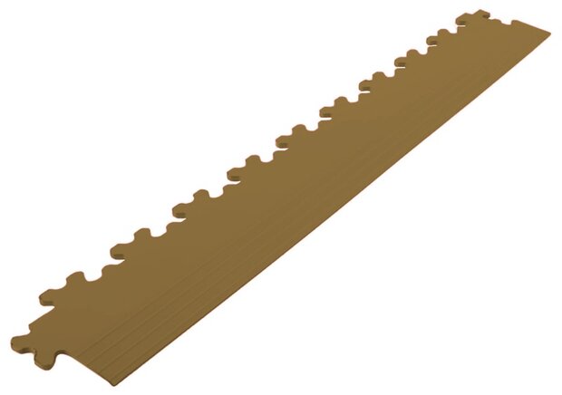 Afwerkrand recht voor 9 mm BoNueva pvc kliktegels beige