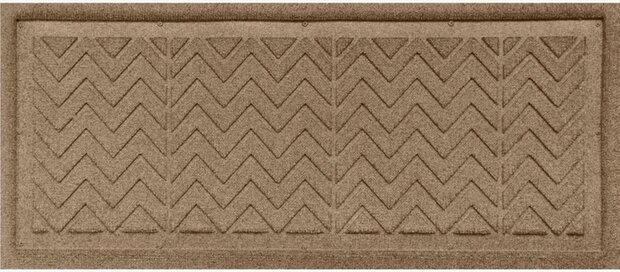 Waterhog Schoenen- &amp; Laarzenmat Chevron 38&times;91 cm Beige