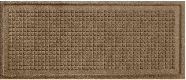 Waterhog Schuh- und Stiefelauffangmatte Squeres Beige 38 &times; 91 cm