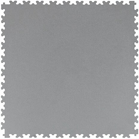 BoRecyta PVC Kliktegel Garagevloer 7 mm-licht-gestructureerd&ndash; grijs-