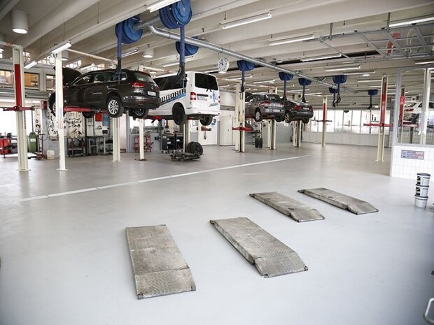 Taralock PVC kliktegel Garagevloer 7 mm - licht-grijs-verdekte verbinding 