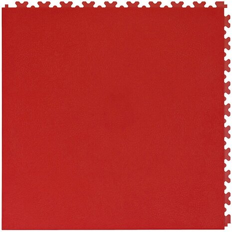 Taralock PVC kliktegel Garagevloer 7 mm -rood-verdekte verbinding 
