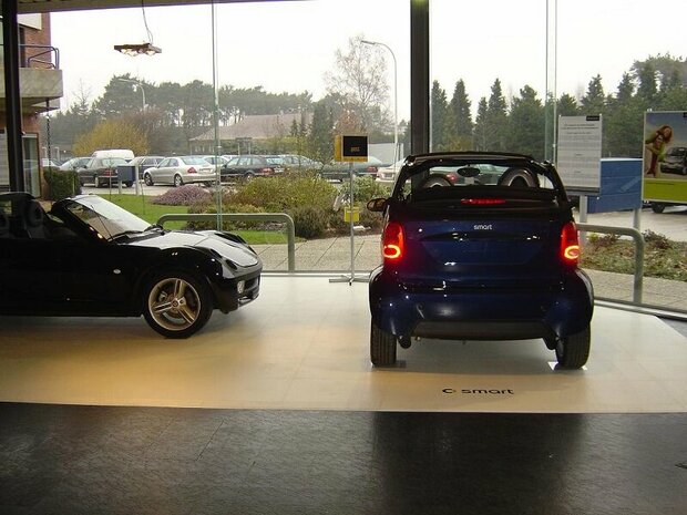 Taralock PVC kliktegel Garagevloer 7 mm -roodbruin-verdekte verbinding 