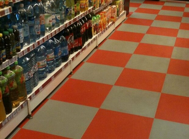 Taralock PVC kliktegel Garagevloer 7 mm -roodbruin-verdekte verbinding 