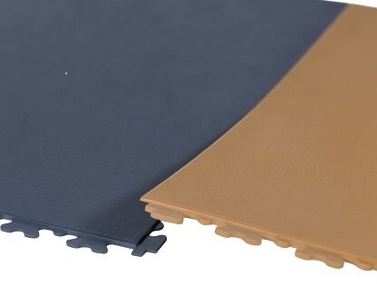 TaraLock PVC Klickfliese Garagenboden 7 mm &ndash;Gruen- verdeckte Verbindung 