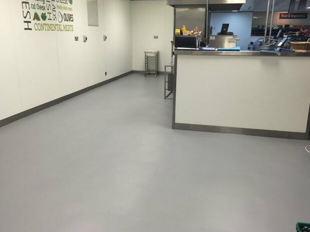 Taralock PVC kliktegel Garagevloer 7 mm-blauw-verdekte verbinding 