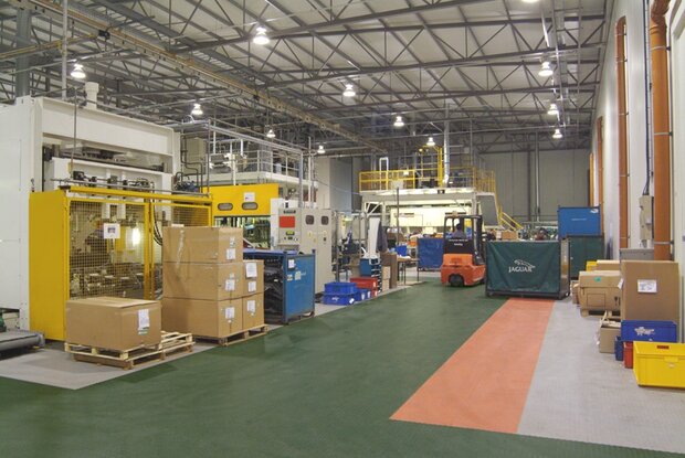 BoSepta-PVC-Kliktegel-Garagevloer-7-mm-oranje-licht-gestructureerd