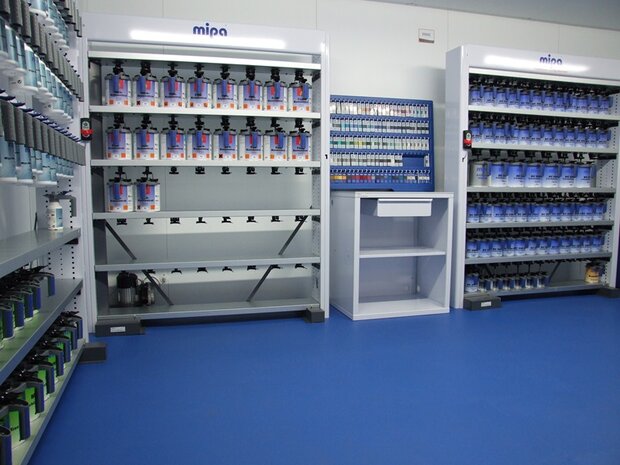 BoSepta-PVC-Kliktegel-Garagevloer-7-mm-groen-licht-gestructureerd