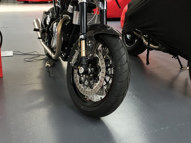 BoSepta-PVC-Kliktegel-Garagevloer-7-mm-geel-licht-gestructureerd