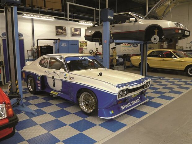 BoDiamond-Garagetegels-18 mm&ndash;donkergrijs-traanplaatmotief 