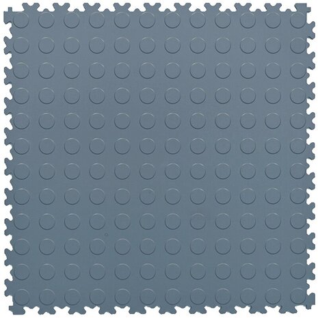 BoSepta PVC Kliktegel Garagevloer&ndash;7mm-donkergrijs-noppen