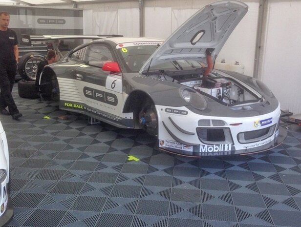 BoClassic PVC klickfliese Garageboden - 18mm-Terrakotta