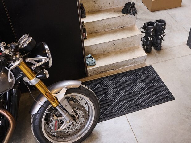 Deurmat WaterHog Diamond Grey 180x250 cm