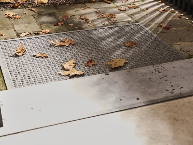 Deurmat WaterHog Square Grey 115x180 cm