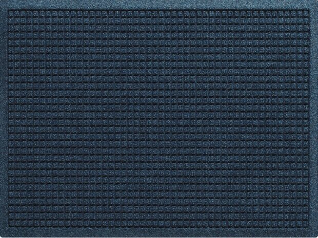 Deurmat WaterHog Square Navy Blue 115x180 cm