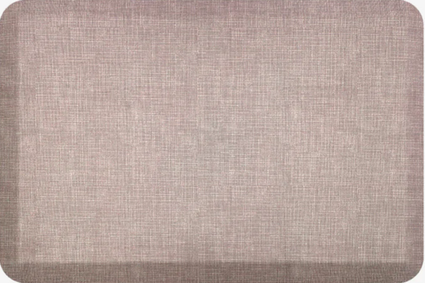 Ergonomische antivermoeidheidsmat &ndash; Linnen look 55 &times; 80 cm