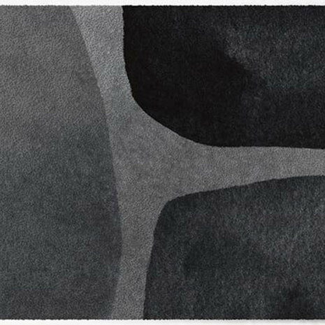 ColorStar Artist binnendeurmat-zwart-85x115 cm