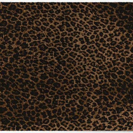 ColorStar- Leopard- binnendeurmat-natural-85x150 cm