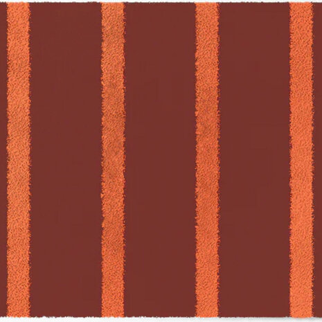 ColorStar- Lines- binnendeurmat-bruin-zalm-85x115 cm