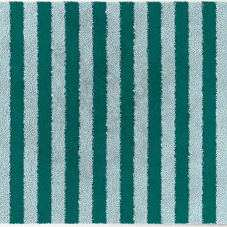 ColorStar- Stripes- binnendeurmat-lichtblauw-groen-60x85 cm