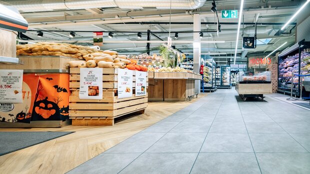 kliktegels met natuursteenlook