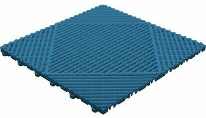 BoClassic balkonvloeren 18 mm &ndash; open kliktegels-rond| Blauw