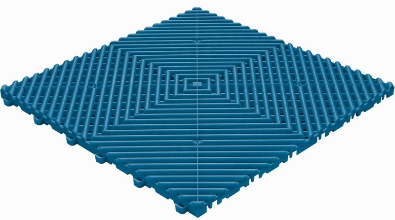 Kliktegel open BoDeck blauw