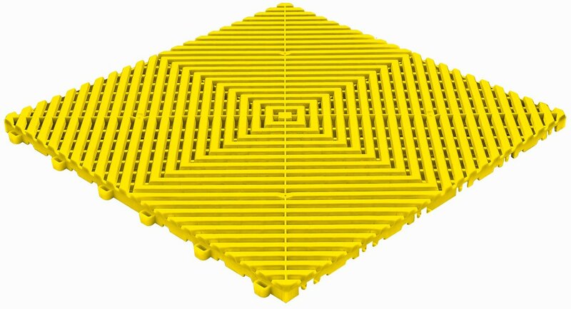 Kliktegel open structuur BoGrid geel