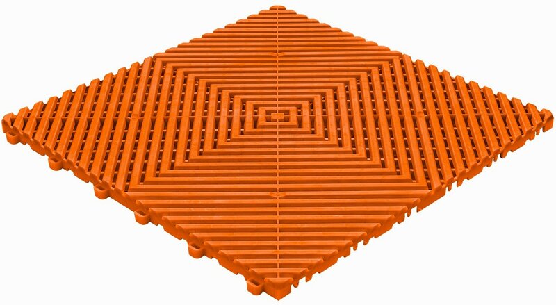 Kliktegel open structuur BoGrid oranje
