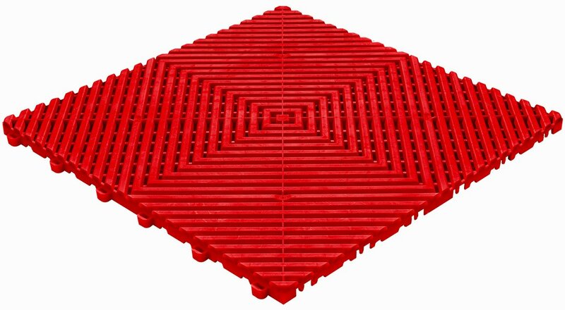 Kliktegel open structuur BoGrid rood