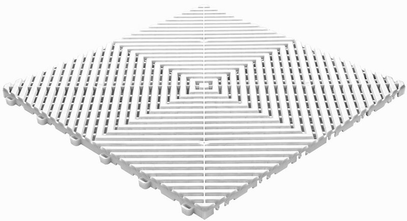 Kliktegel open structuur BoGrid wit