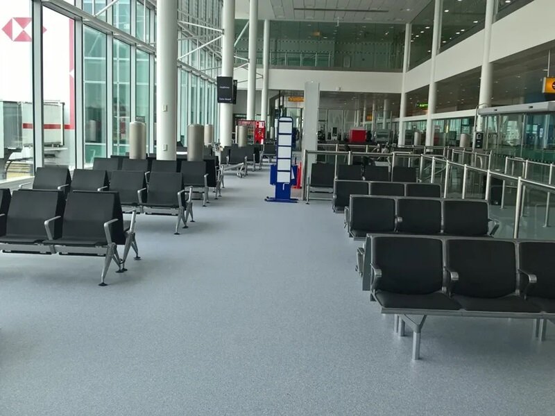 Vloer vliegveld