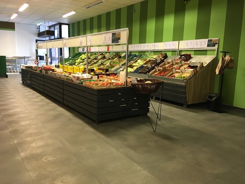 Supermarktvloer