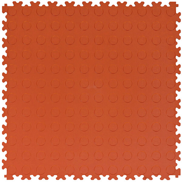 PVC Kliktegel BoSepta met noppen oranje